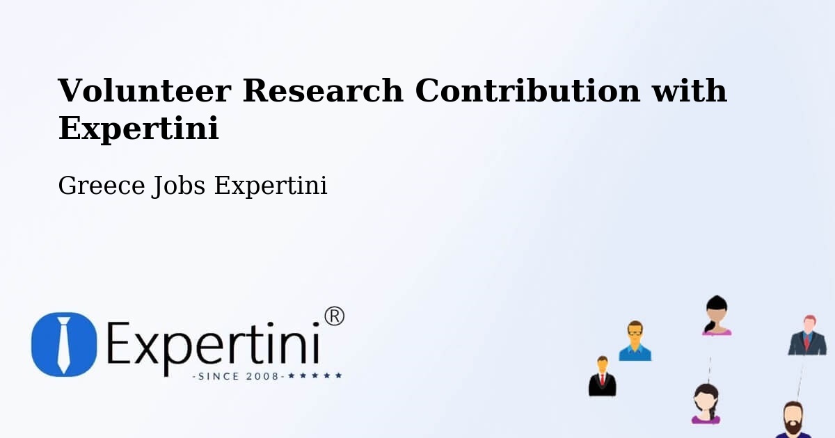 Volunteer Research Contribution Program – Pýlos - Greece Jobs Expertini